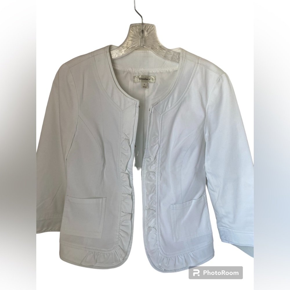 Dress Barn Women’s Blazer-Jacket White Size Small